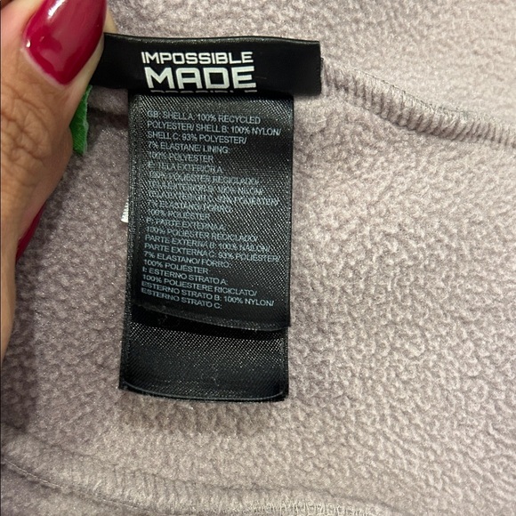 The North Face Women's Denali Hoodie, lilac color, Size Medium - Picture 9 of 12